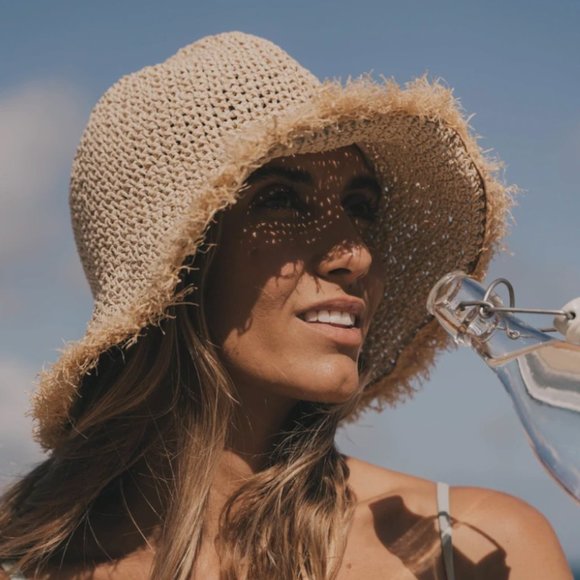 Cabana Straw Barley Bucket Hat 